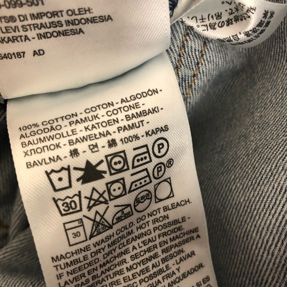 Levi’s Wide Leg Denim Jumpsuit - Picture 10 of 12